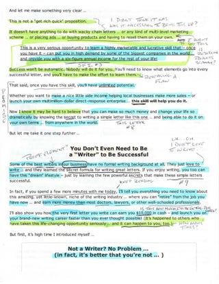 Dissected-A Letter Like This One