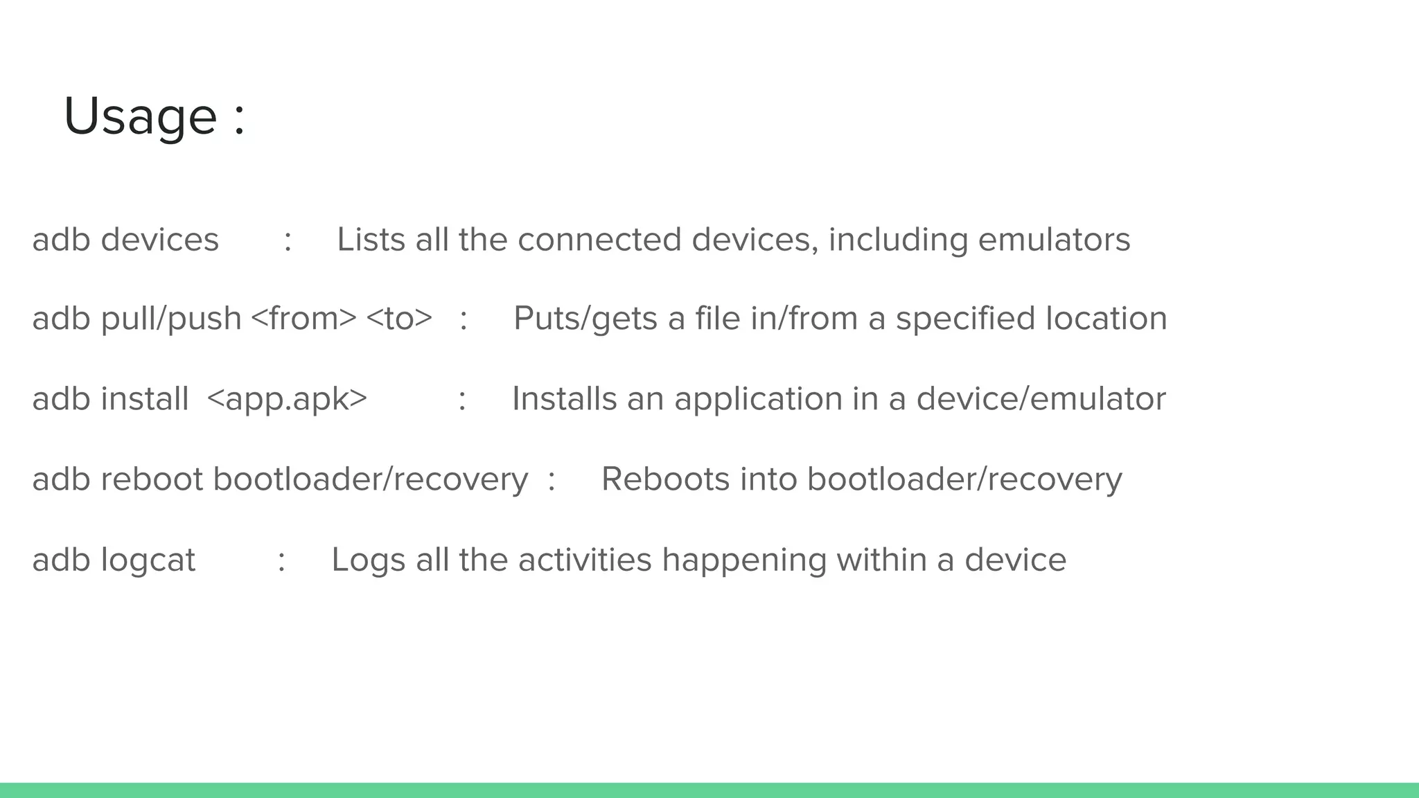 Dex2Jar
The source
- Small in size
- Any platform
- Extracts compiled classes out of the dex
- Easy to use
 