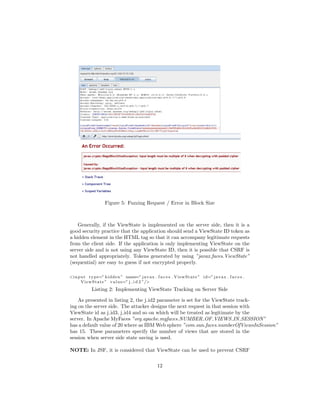 Dissecting Java Server Faces for Penetration Testing | PDF