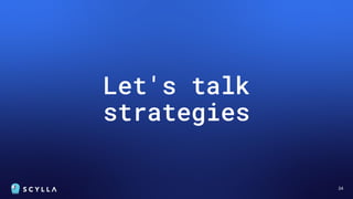 34
Let's talk
strategies
 