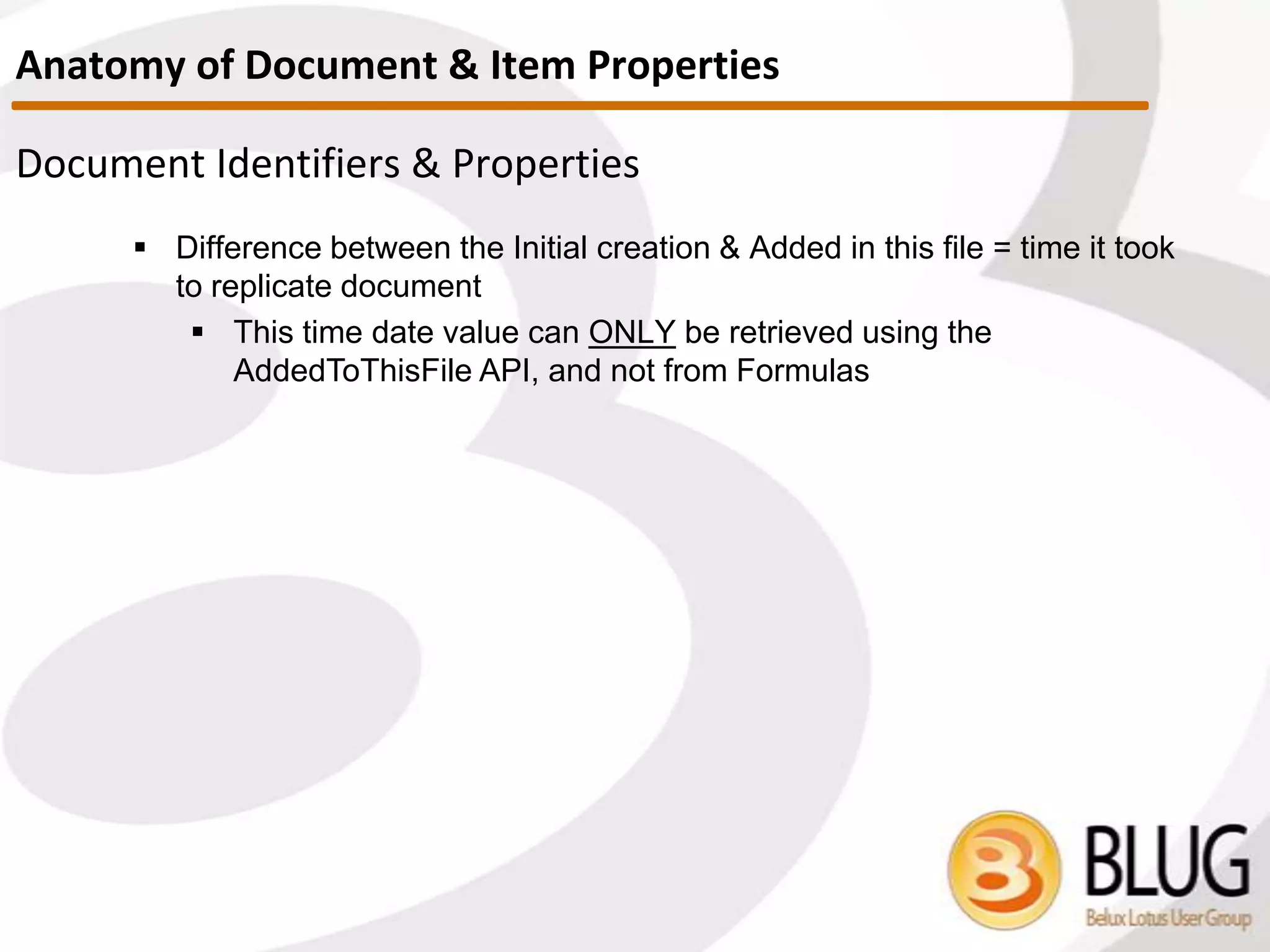 Deploying Selective replication settings via LS
Selective Replication Formulas
 