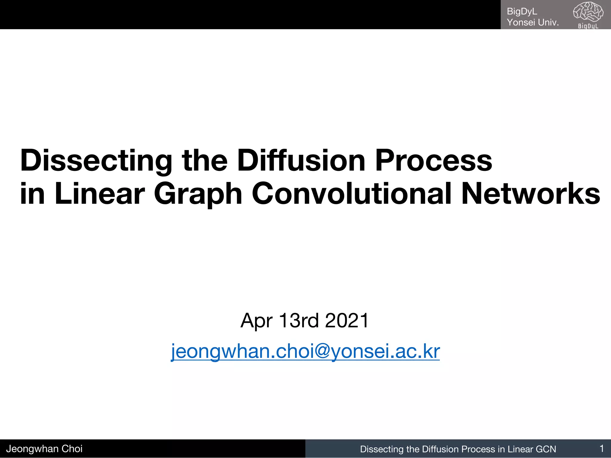 Dissecting the diffusion process in linear graph convolutional networks ...