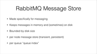 Dissecting the rabbit: RabbitMQ Internal Architecture | PDF