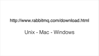 http://www.rabbitmq.com/download.html

Unix - Mac - Windows

 