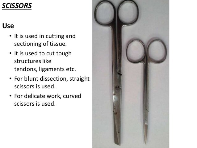 what is the use of scissors