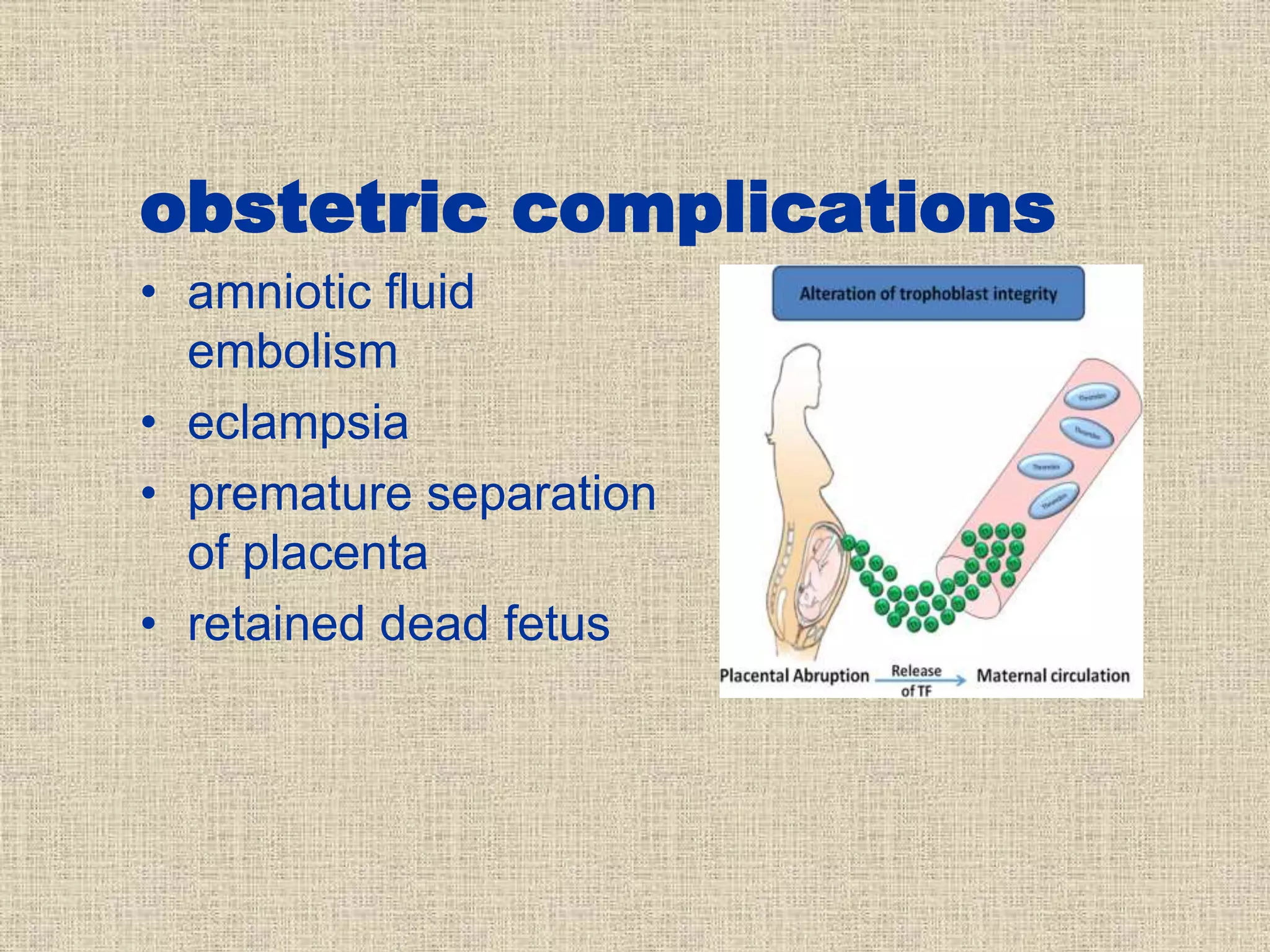 Disseminated intravascular coagulation ppt | PPTX