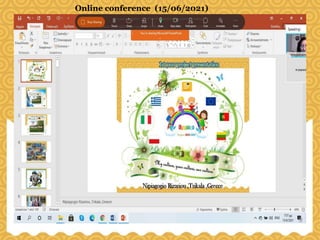 Online conference (15/06/2021)
 
