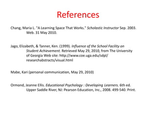 Ms. Mabe made one corner of her room ‘Australia’…it is a spot in the room where students can go on ‘vacation’ for a get-away.  They can be sent there by the teacher or chose to go themselves, making them feel like they can escape and take control of their environment when they feel overwhelmed, tired, or just want to be alone.