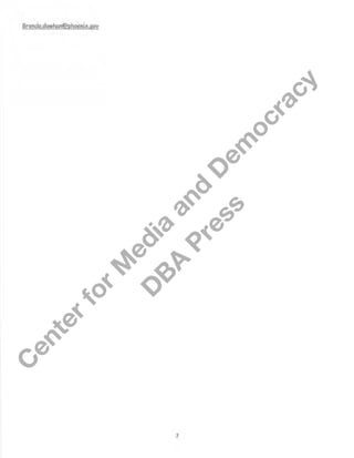 C
enterforM
edia
and
D
em
ocracy
D
BA
Press
 