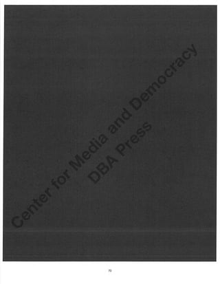 C
enterforM
edia
and
D
em
ocracy
D
BA
Press
 