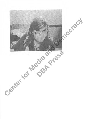 C
enterforM
edia
and
D
em
ocracy
D
BA
Press
 