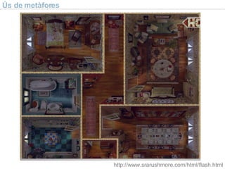 Ús de metàfores http://www.srarushmore.com/html/flash.html 
