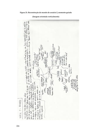 224
Figura 21. Reconstrução de mundo do usuário 2, momento guiado
(Imagem orientada verticalmente)
 