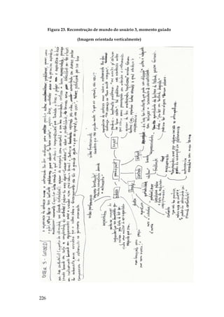 226
Figura 23. Reconstrução de mundo do usuário 3, momento guiado
(Imagem orientada verticalmente)
 