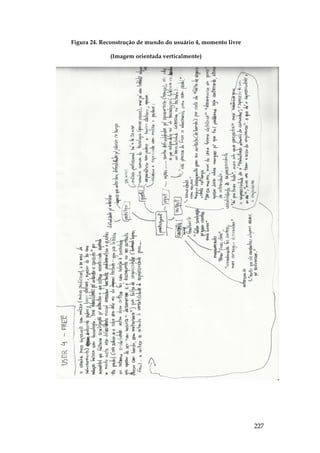 227
Figura 24. Reconstrução de mundo do usuário 4, momento livre
(Imagem orientada verticalmente)
 