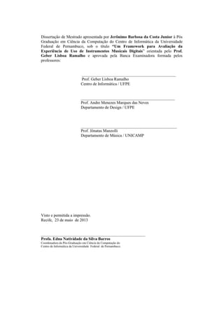 V
substituir pela folha de aprovação
 