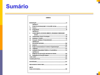 Sumário
 