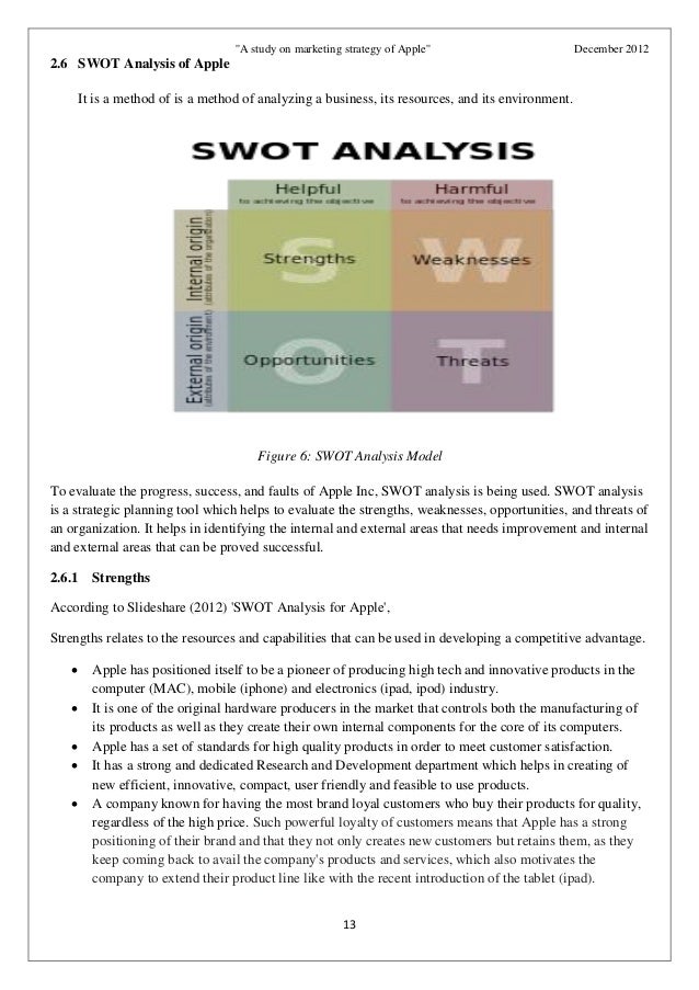 thesis marketing strategy