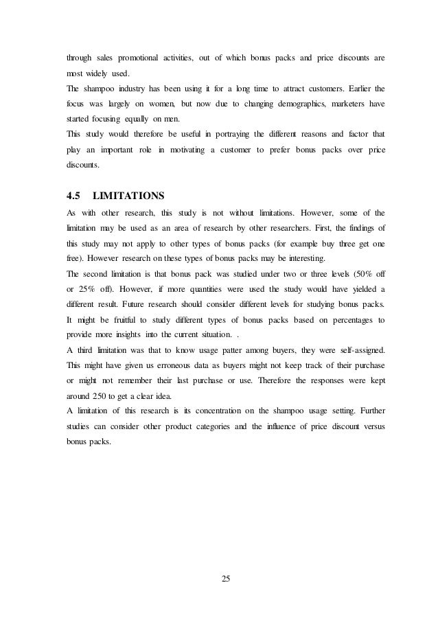 Preference dissertation