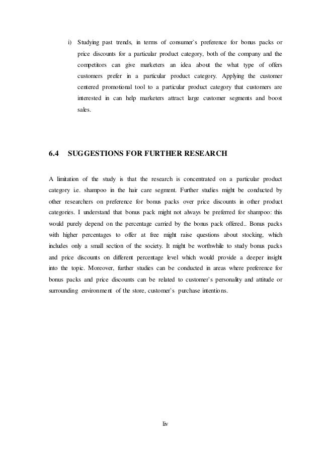 Preference dissertation