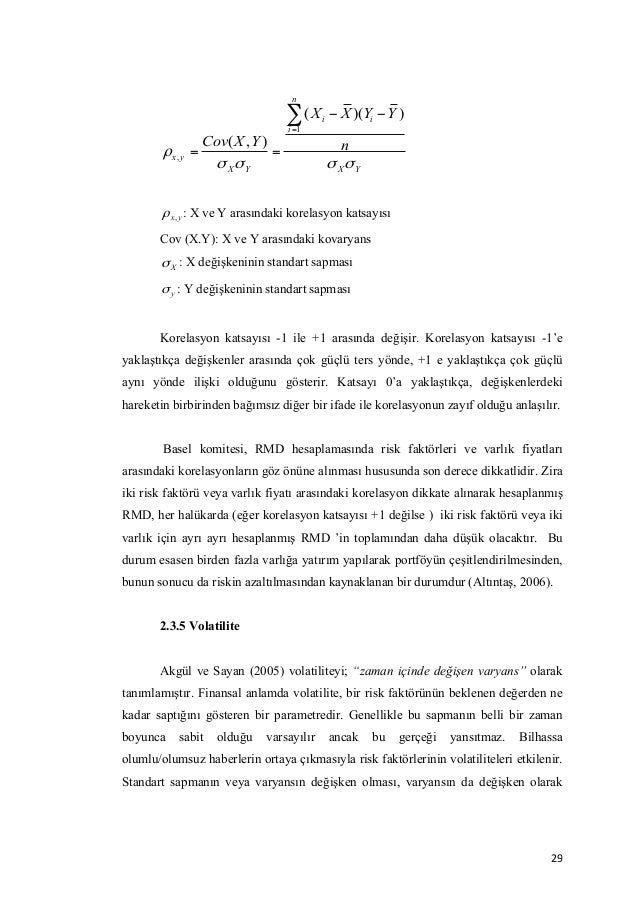 Dissertation on financial risk management
