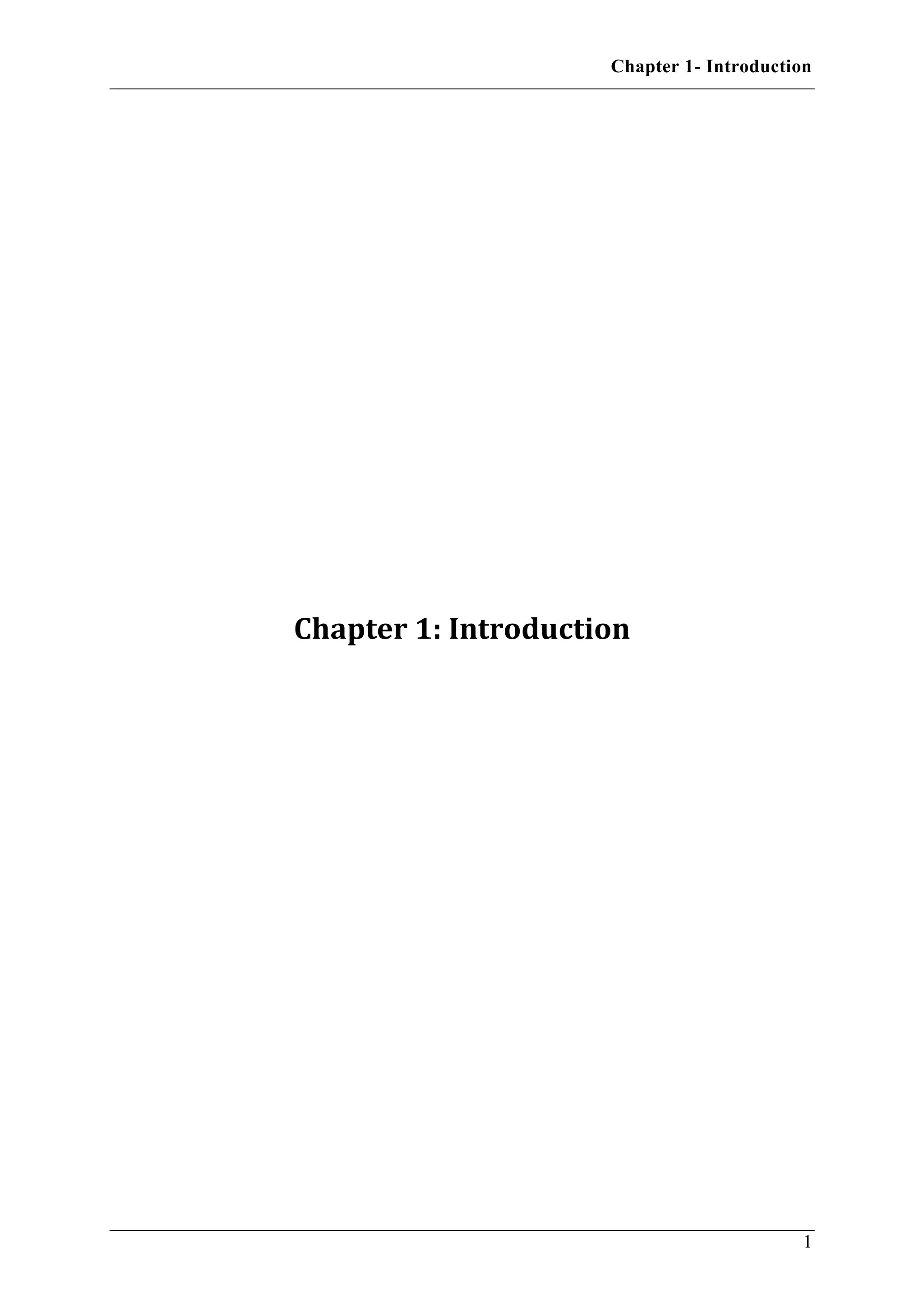 Chapter 1- Introduction
1
Chapter 1: Introduction
 