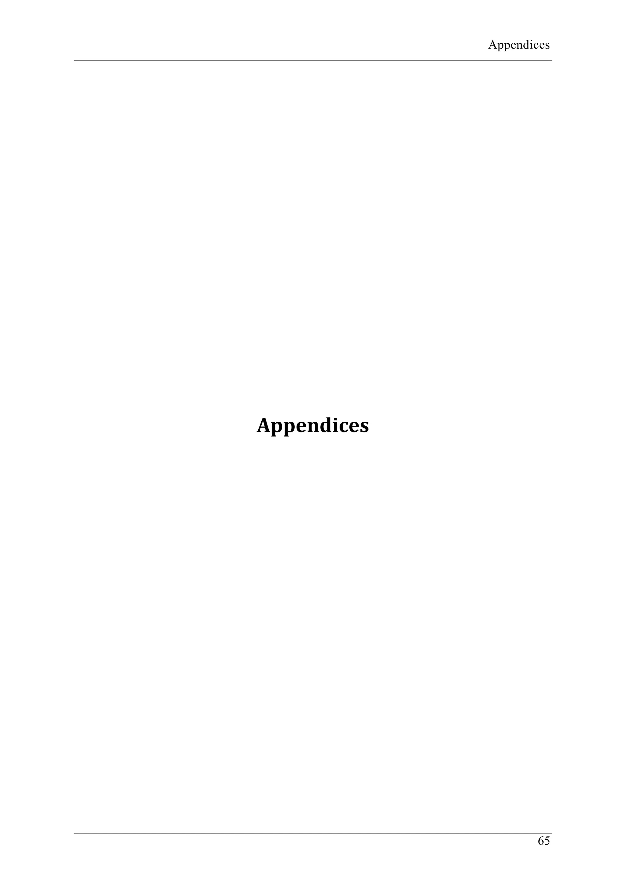 Appendices
65
Appendices
 