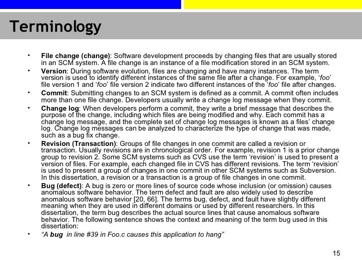 Dissertation defense notes
