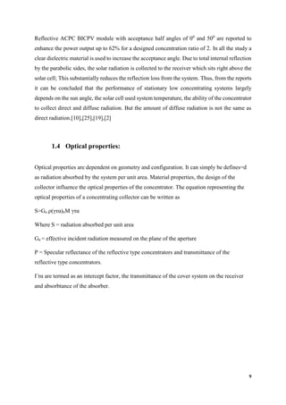 Manufacture and Testing of Building Integrated Photovoltaic system | PDF