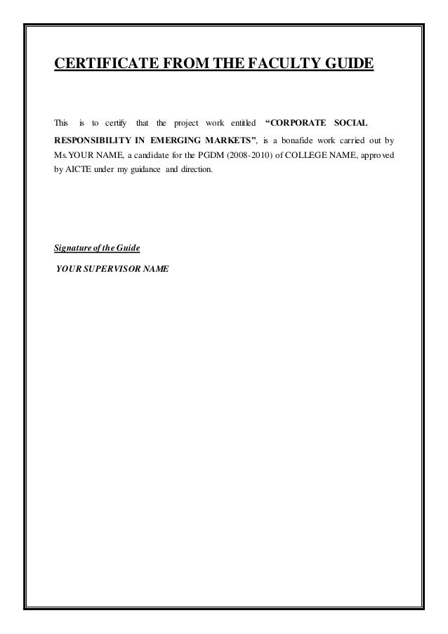 Phd thesis corporate social responsibility
