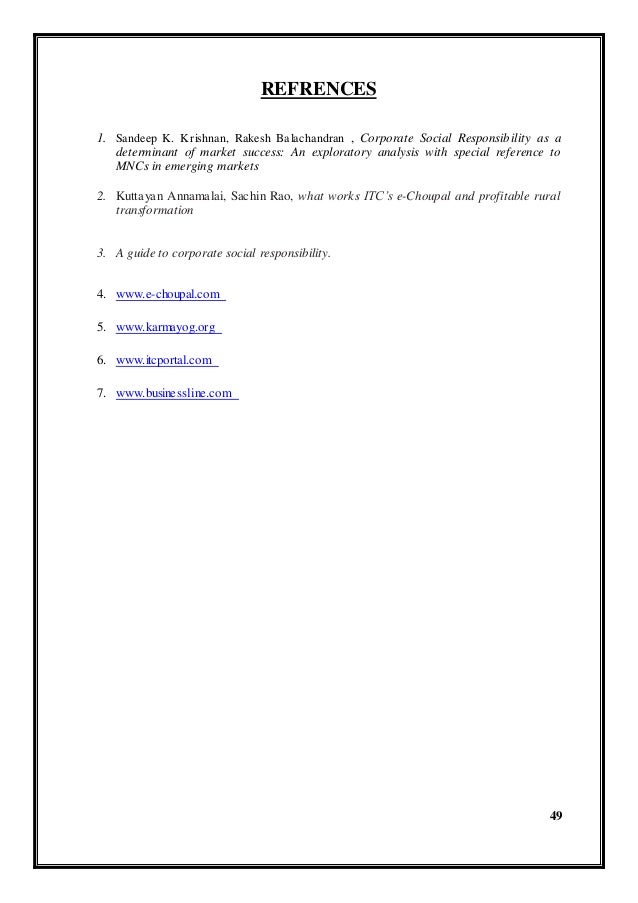 Corporate social responsibility dissertation repoe