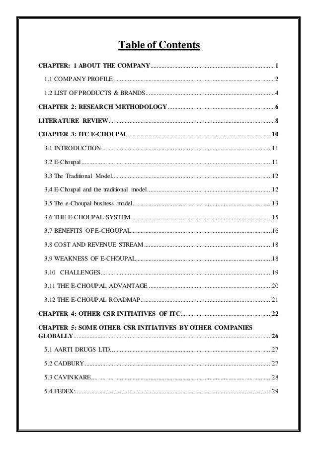 Dissertation on csr reporting