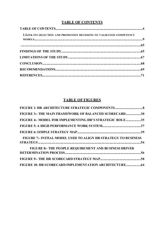 Phd thesis on balanced scorecard