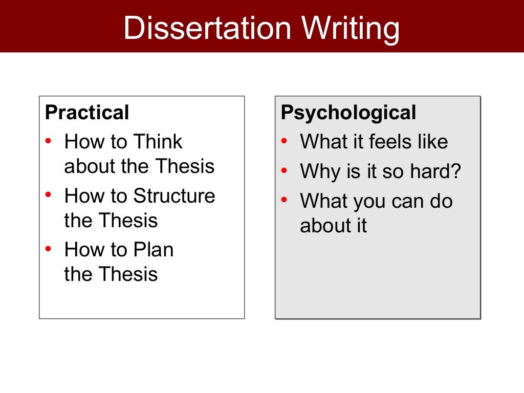 Master thesis writing tips picture