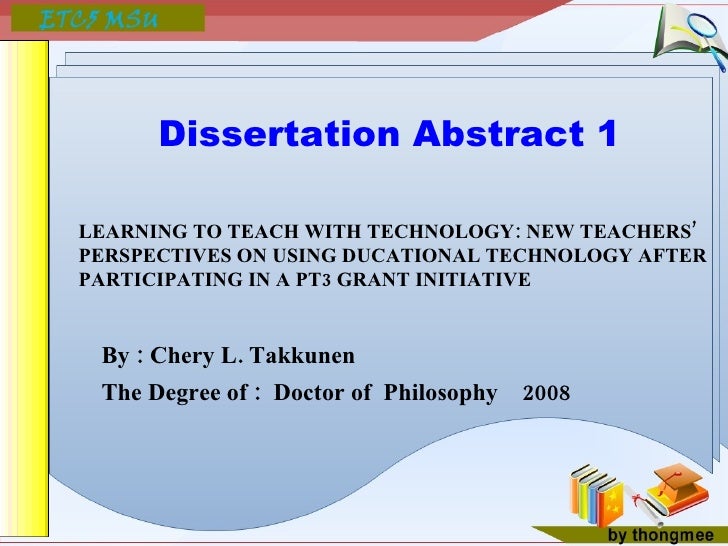 Dissertation innovationscontrolling