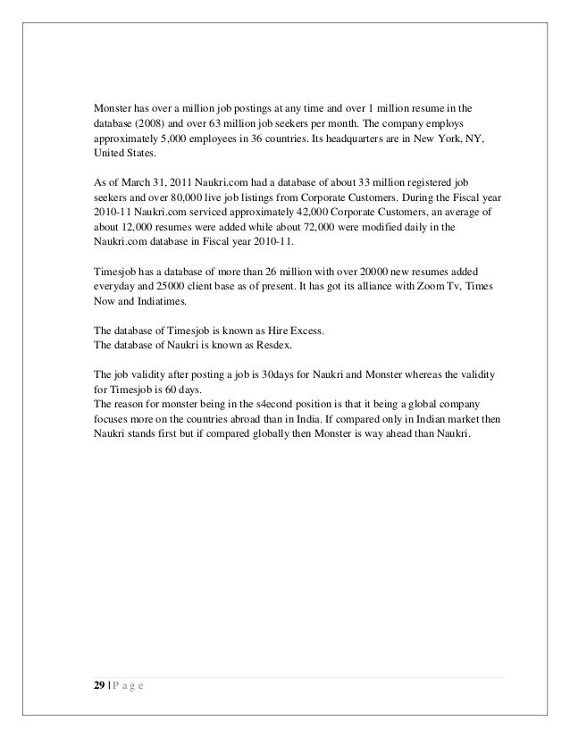 Professional resume writing naukri zone