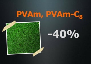 PVAm, PVAm-C8

      -40%
 