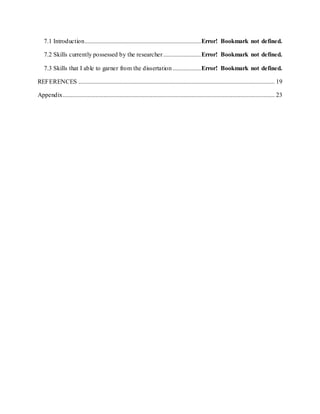Dissertation chapter1 and chapter 4 sample | DOCX