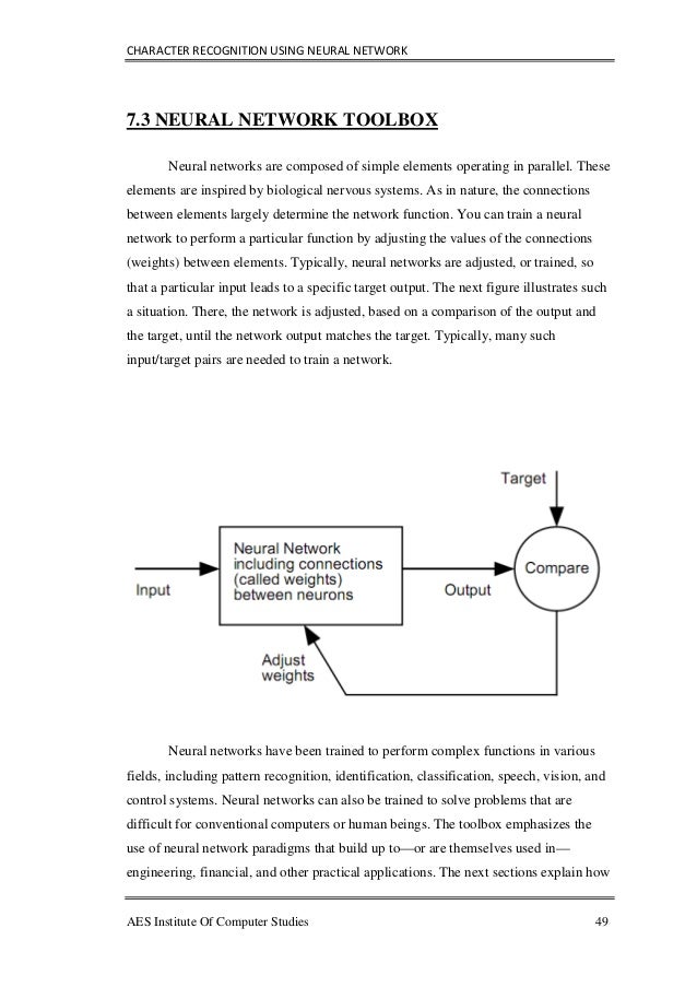 phd thesis on character recognition