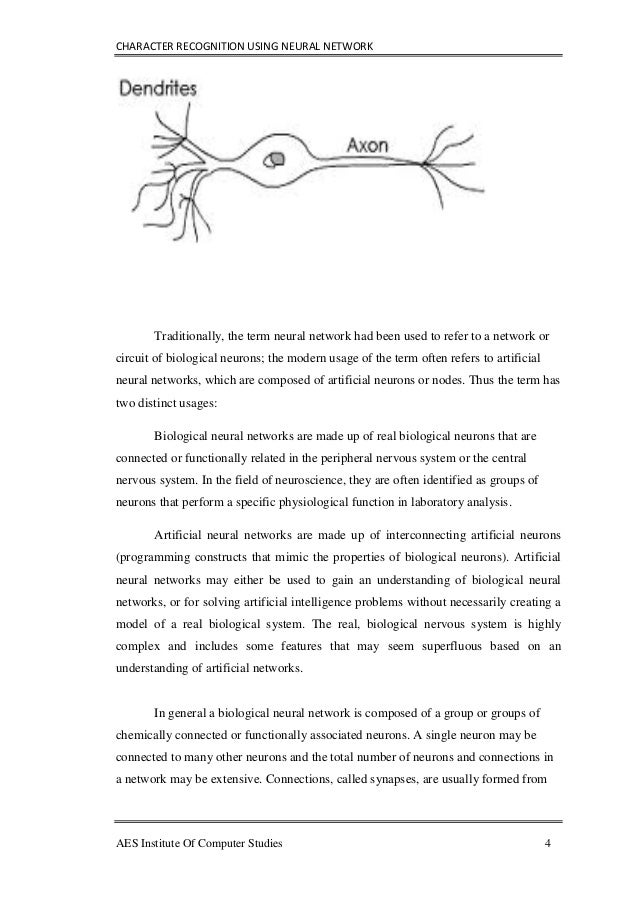 Phd thesis on character recognition