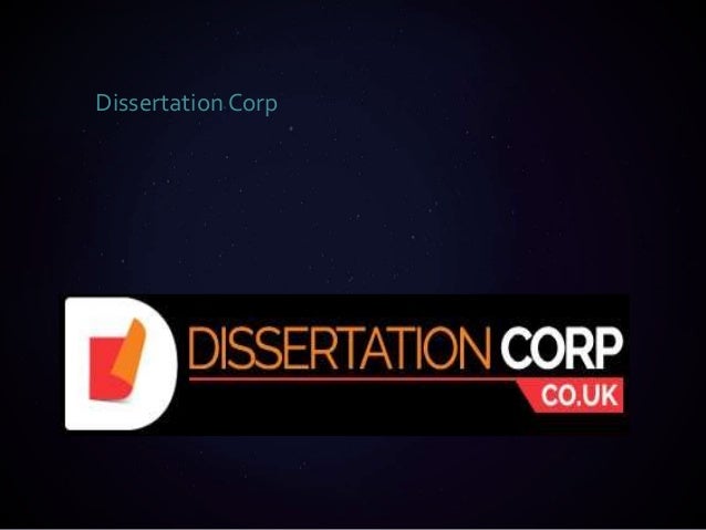 Dissertation service co uk