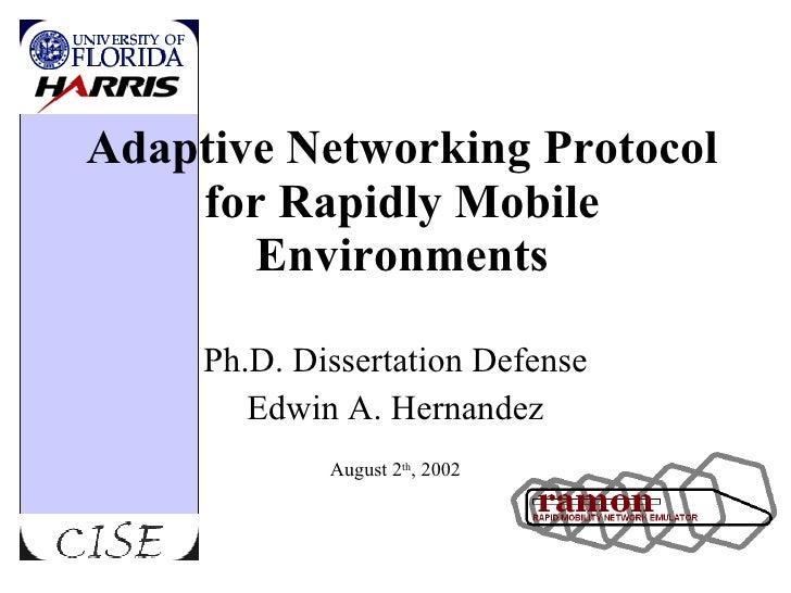 Dissertation defense protocol picture