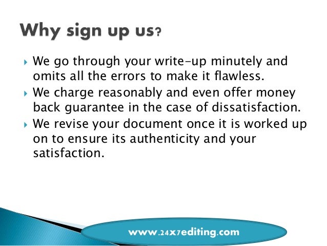 Dissertation editing services