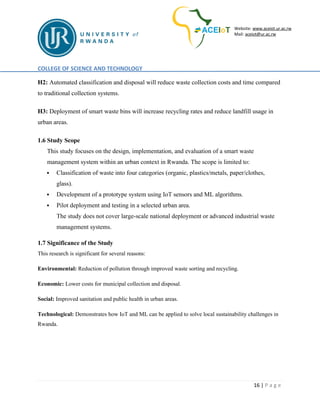 Smart Waste Classification and Disposal System Using IoT and Machine ...