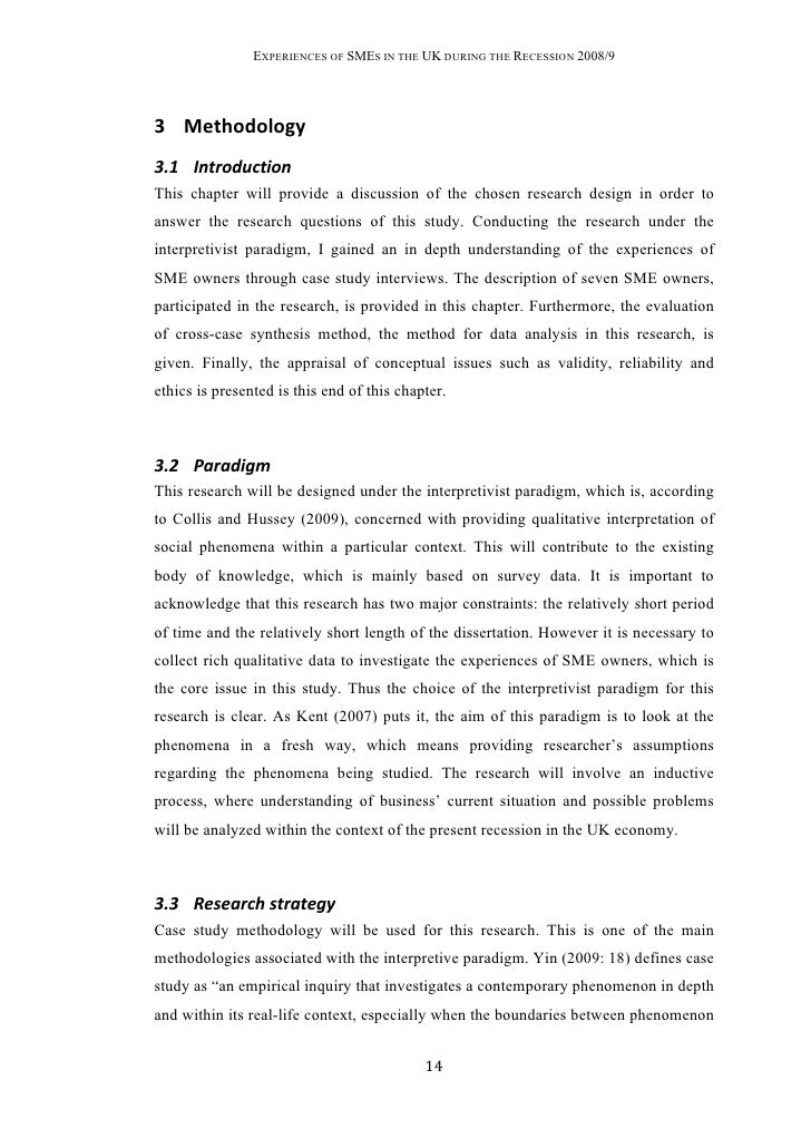 research methodology paper example
