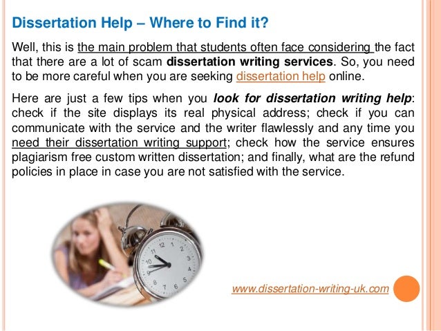 Dissertation services in uk advice