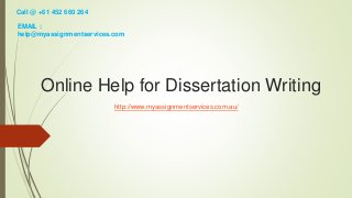 Phd dissertation help picture