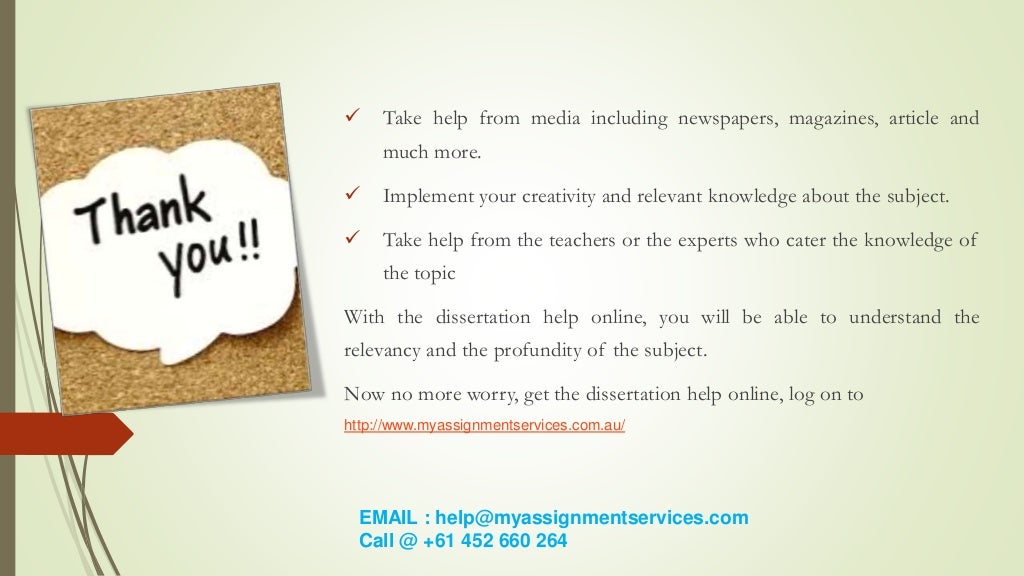 Dissertation Help Australia | Best Dissertation Helper Online For Me