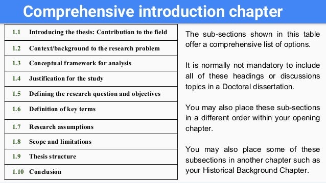 concluding chapter thesis dissertation concluding chapter thesis dissertation