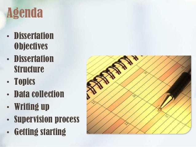 Dissertation data collection